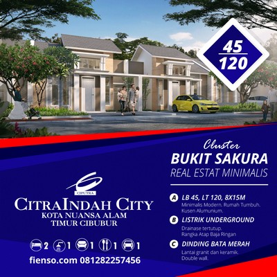 Sakura 45/120 Citraindah city 