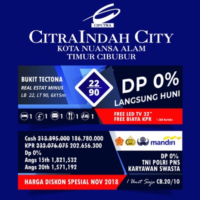 Tectona 22 Citra indah city