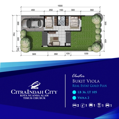 36/105 Boulevard, Viola 3 Blv, CitraIndah City
